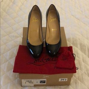 Christian Louboutin Black Patent Leather Heels